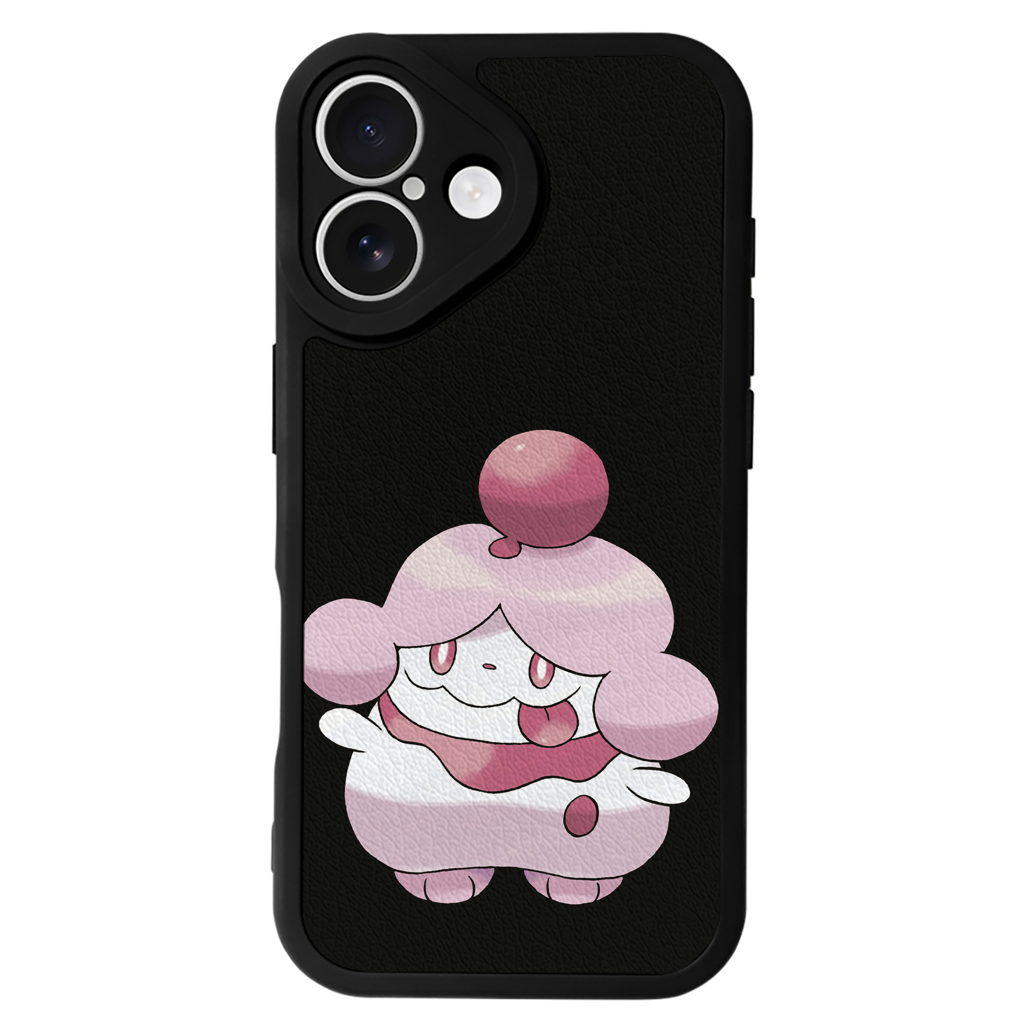 （画像用） ポケットモンスター Pokémon 【iPhone 16シリーズ対応】シリコンスマホケース（レザー調） 材質：シリコン